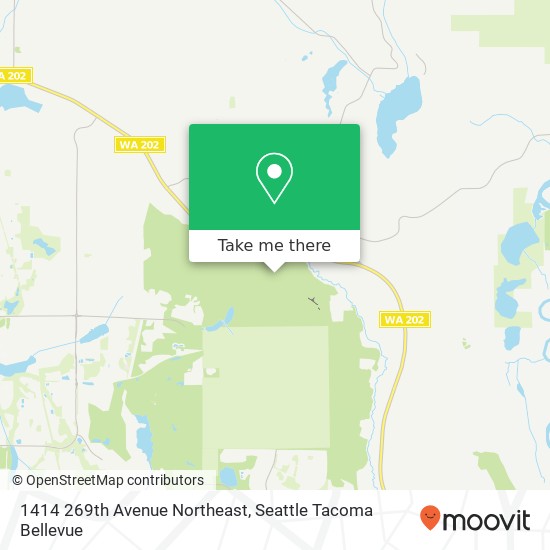 Mapa de 1414 269th Avenue Northeast