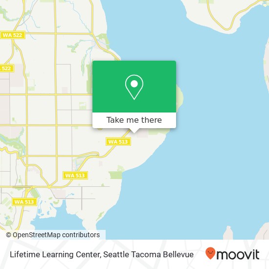 Lifetime Learning Center map
