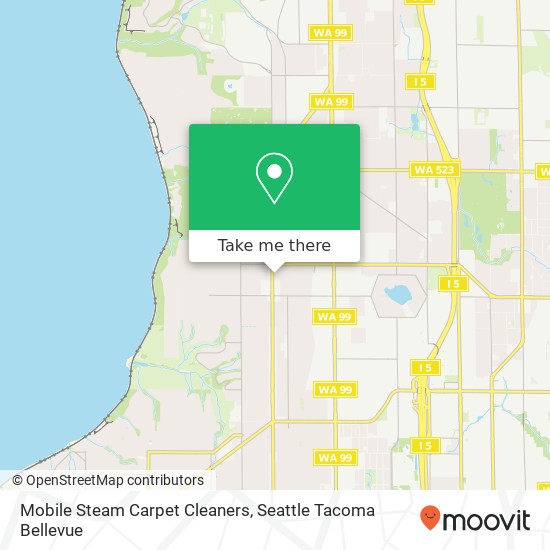 Mobile Steam Carpet Cleaners map