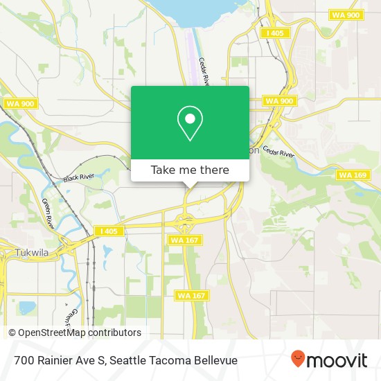 Mapa de 700 Rainier Ave S