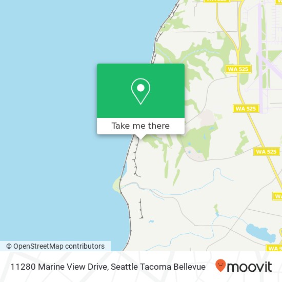 11280 Marine View Drive map