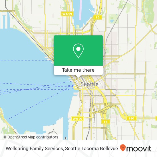 Wellspring Family Services map