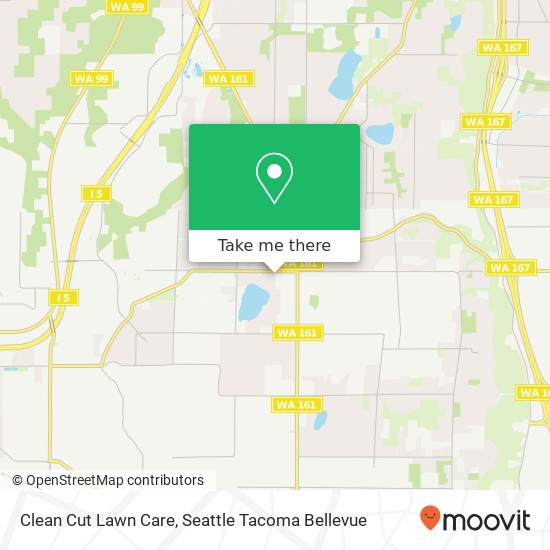 Clean Cut Lawn Care map