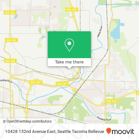 Mapa de 10428 132nd Avenue East