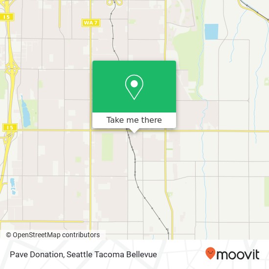 Pave Donation map