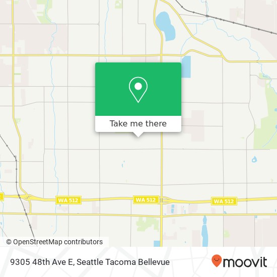 Mapa de 9305 48th Ave E