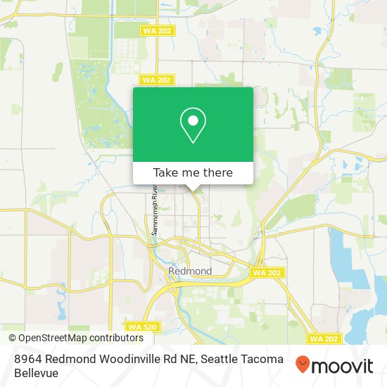 Mapa de 8964 Redmond Woodinville Rd NE