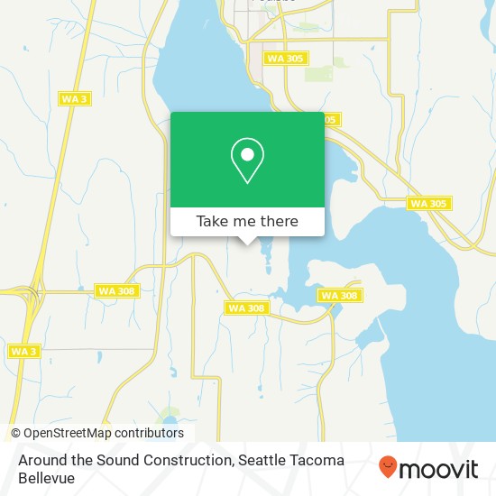 Mapa de Around the Sound Construction