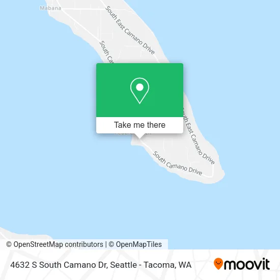 4632 S South Camano Dr map