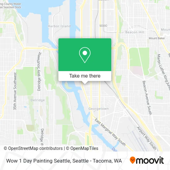 Wow 1 Day Painting Seattle map