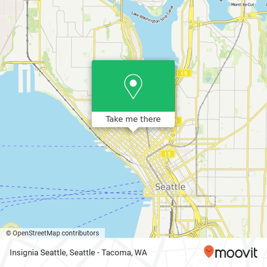 Insignia Seattle map