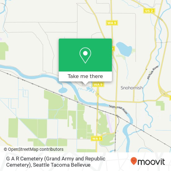 Mapa de G A R Cemetery (Grand Army and Republic Cemetery)