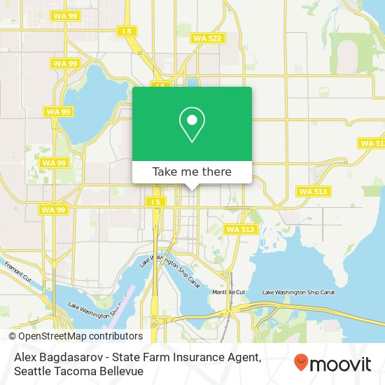 Alex Bagdasarov - State Farm Insurance Agent map
