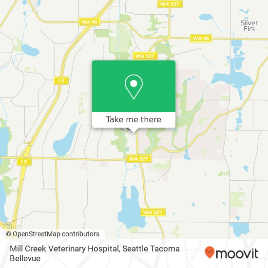 Mill Creek Veterinary Hospital map