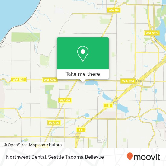 Mapa de Northwest Dental