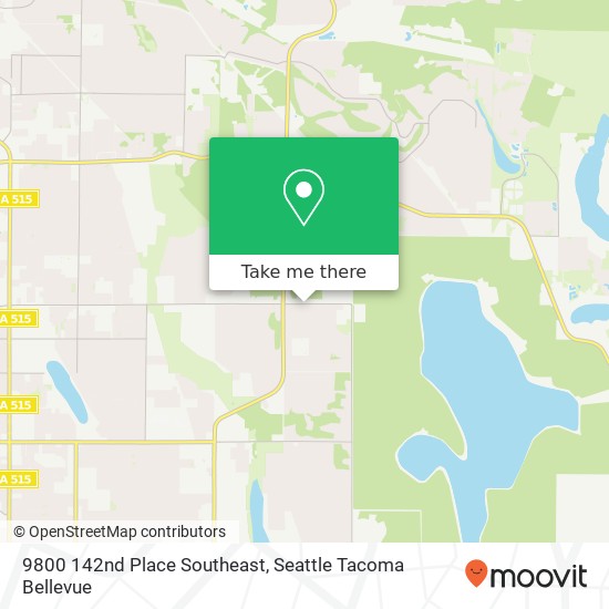 9800 142nd Place Southeast map