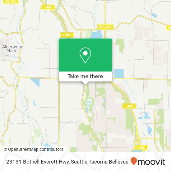 23131 Bothell Everett Hwy map