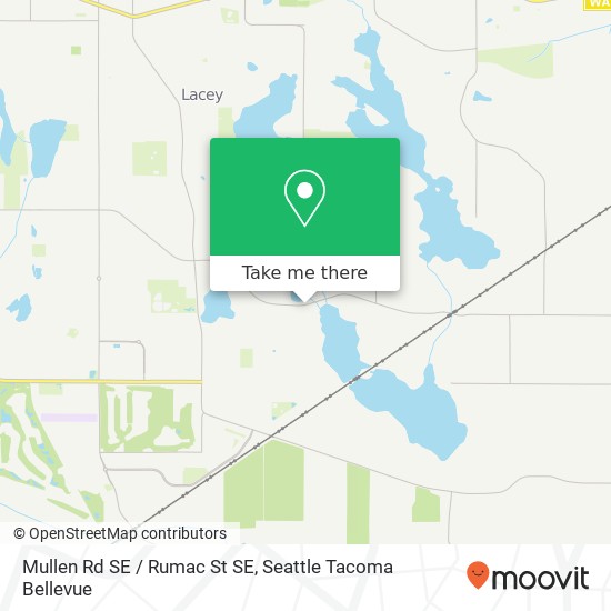 Mapa de Mullen Rd SE / Rumac St SE