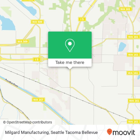 Mapa de Milgard Manufacturing