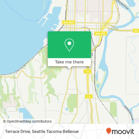 Terrace Drive map