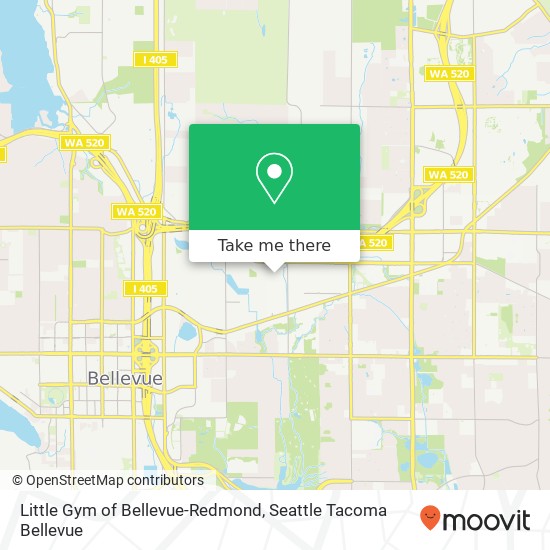Mapa de Little Gym of Bellevue-Redmond