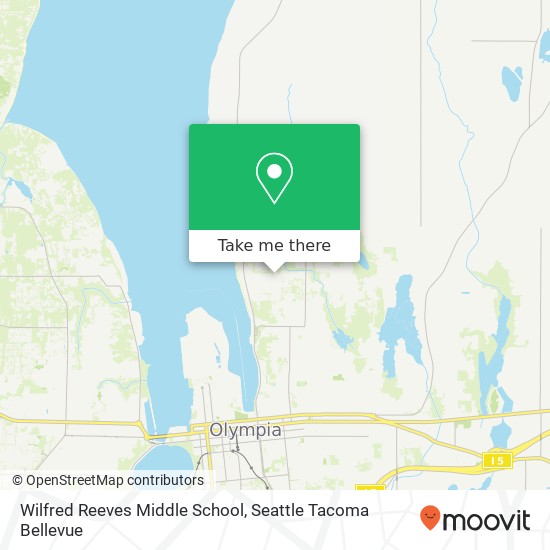 Mapa de Wilfred Reeves Middle School