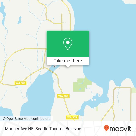 Mariner Ave NE map