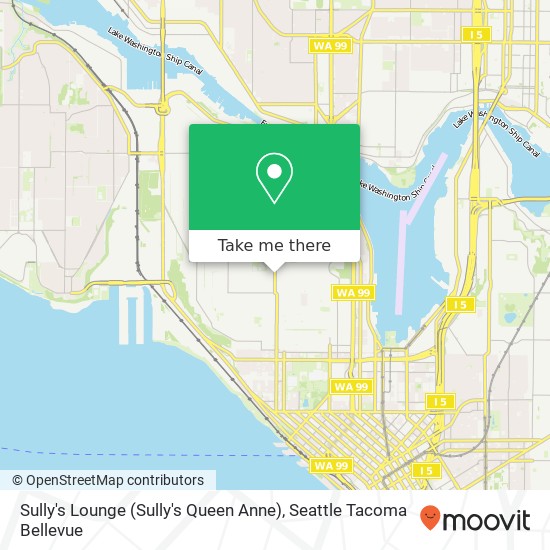 Mapa de Sully's Lounge (Sully's Queen Anne)