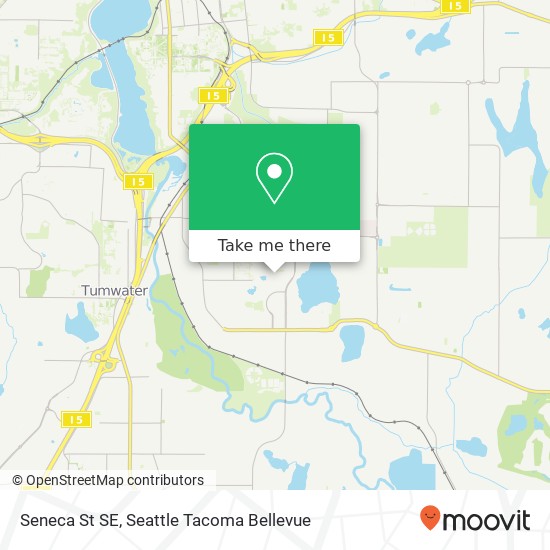 Seneca St SE map