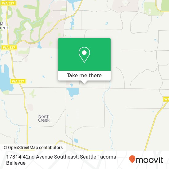 Mapa de 17814 42nd Avenue Southeast