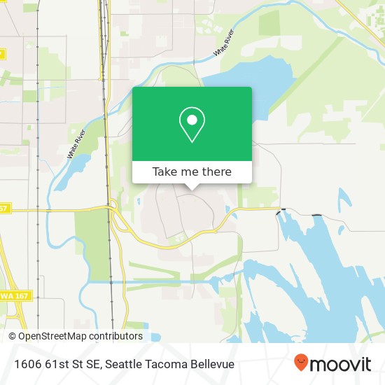 Mapa de 1606 61st St SE