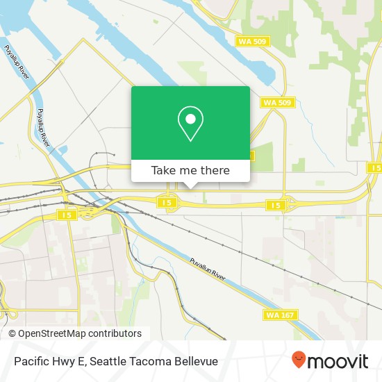 Pacific Hwy E map