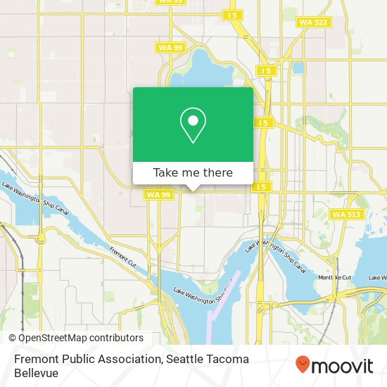 Mapa de Fremont Public Association