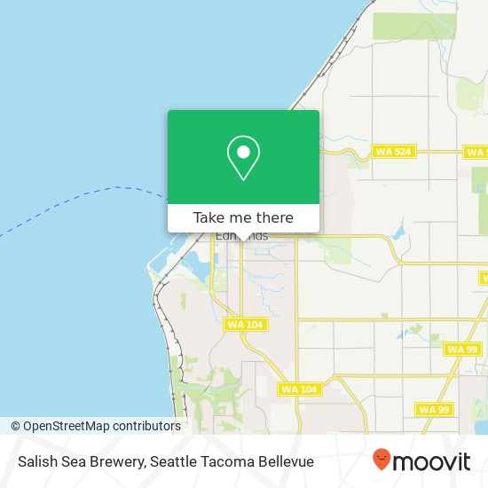 Mapa de Salish Sea Brewery