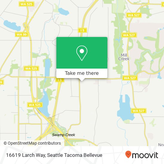 16619 Larch Way map