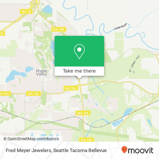 Fred Meyer Jewelers map