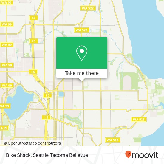Bike Shack map