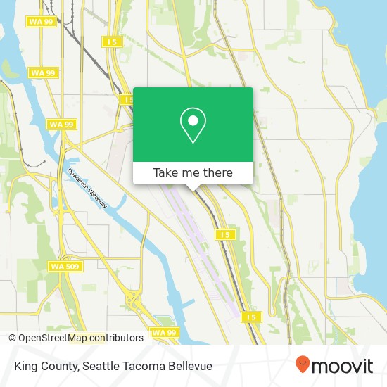 King County map