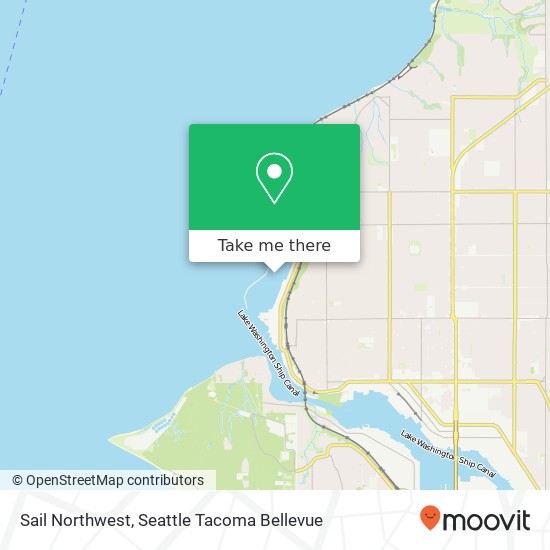 Mapa de Sail Northwest