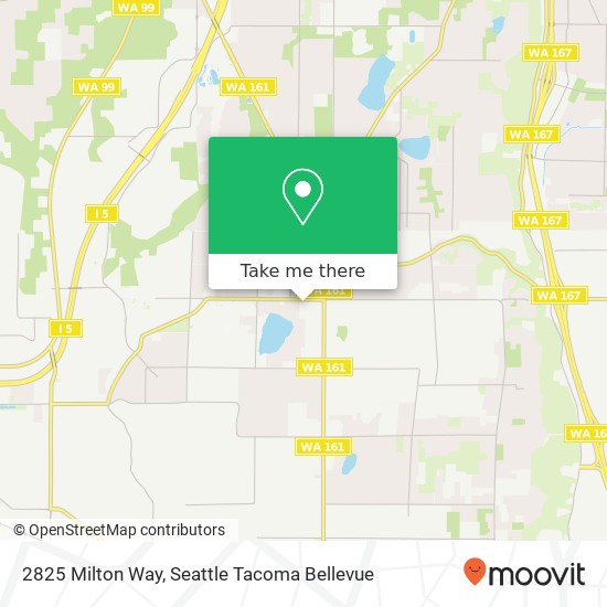 Mapa de 2825 Milton Way