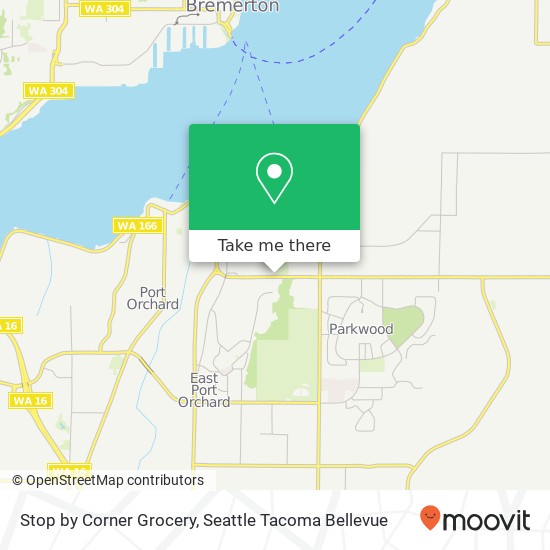 Stop by Corner Grocery map