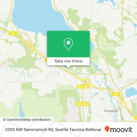 Mapa de 2000 NW Sammamish Rd