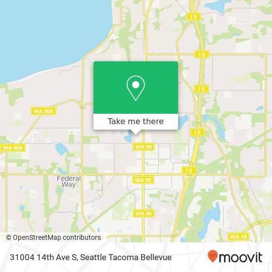 Mapa de 31004 14th Ave S