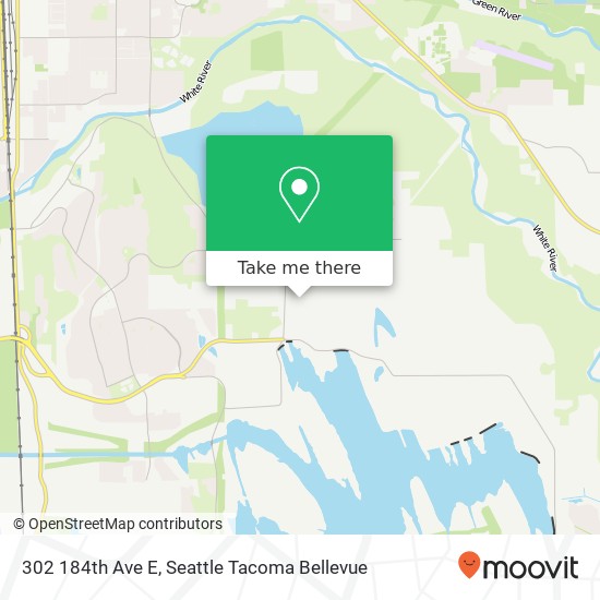 Mapa de 302 184th Ave E