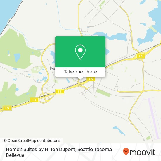 Home2 Suites by Hilton Dupont map