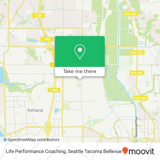 Life Performance Coaching map