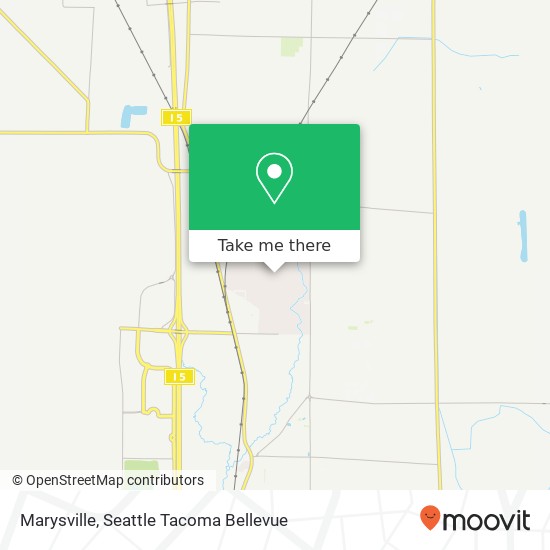 Marysville map