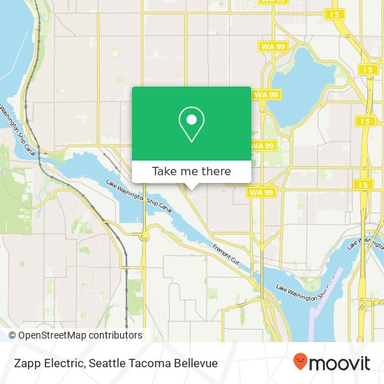 Zapp Electric map