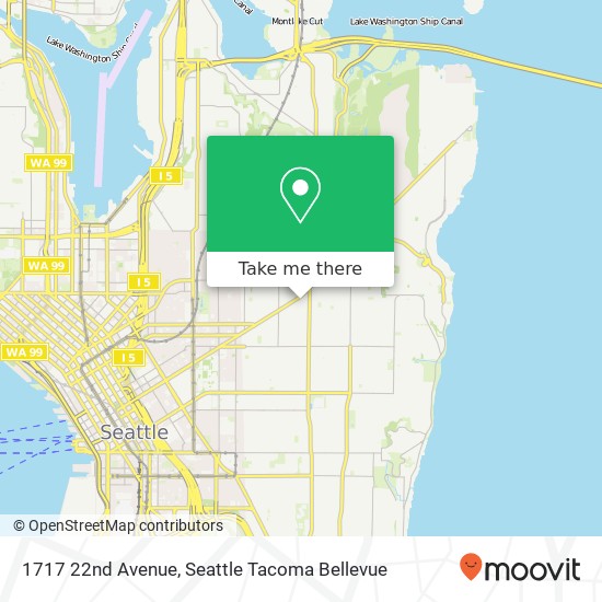 1717 22nd Avenue map