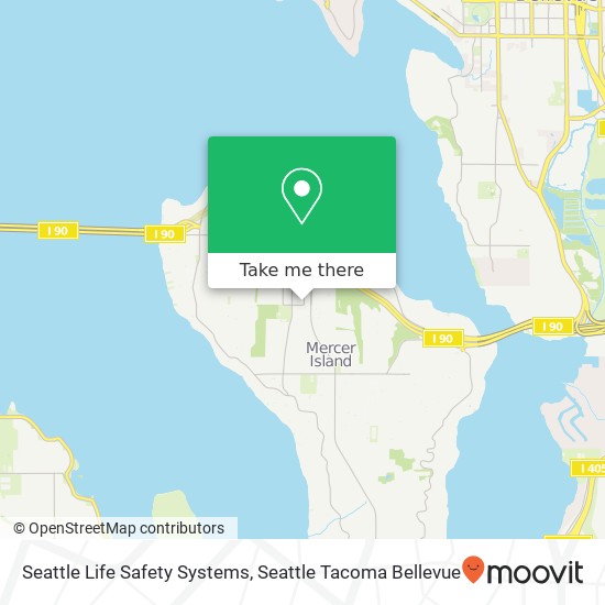 Seattle Life Safety Systems map